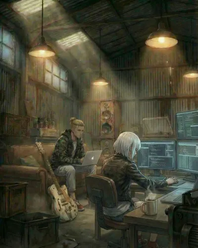 # 18 Unoptimized Sanctuary
The workspace in the ba