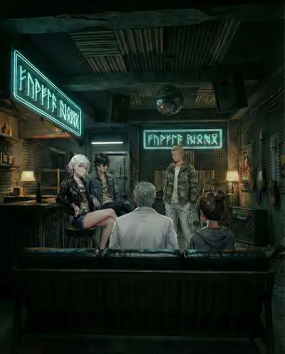 # 31 Dead Girl's Hook
The walls were covered in th